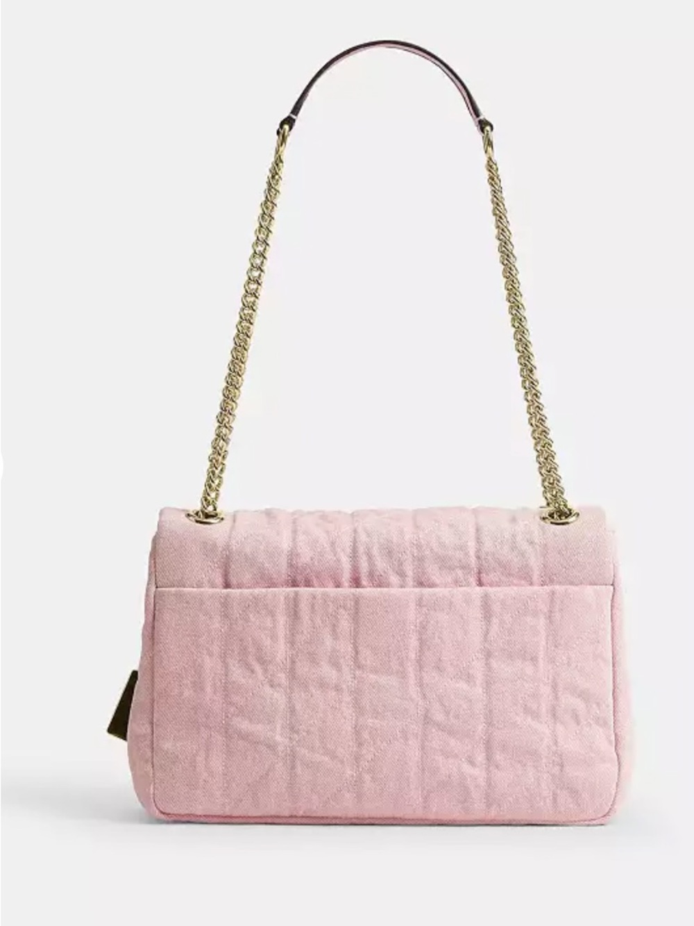 Elodie Crossbody Bag
In Loved pink Denim With Quilting - Picture 4 of 10